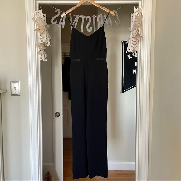 NWOT Anthropologie Magdalena black jumpsuit - Picture 4 of 12